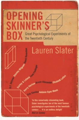 Opening Skinners Box Great Psychological Experiments  by Lauren Slater PAPERBACK