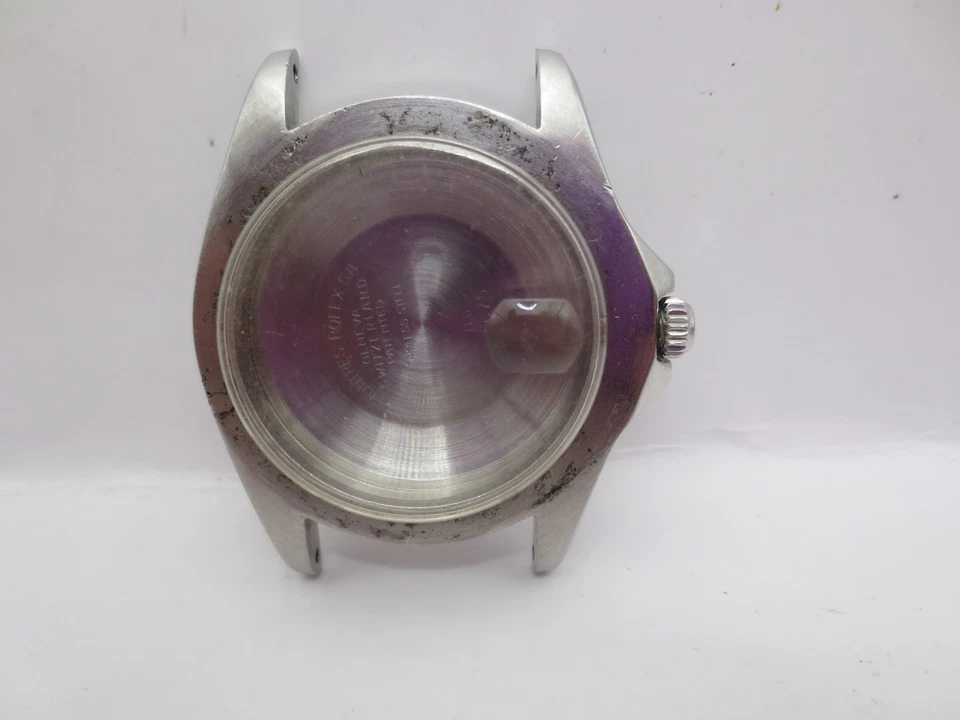 1960'S ROLEX GMT POINTED GUARD MIDDLE CASE & BACKCASE FOR REF#1675 CAL.1560 - Image 3 of 4