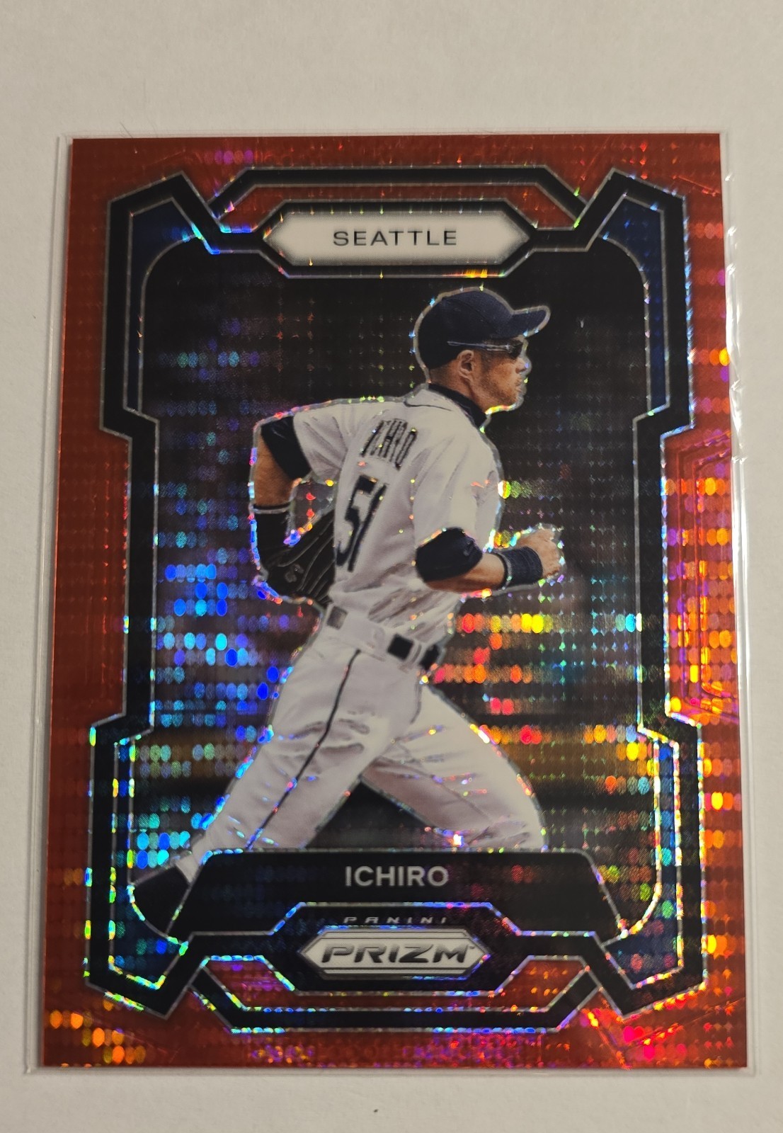 2024 Panini Prizm - Ichiro Suzuki #44 Red Pulsar Prizm /399