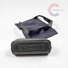 CHROME HEARTS BJORN AGAIN size: 57-16 -135 Black frame Used w/Case