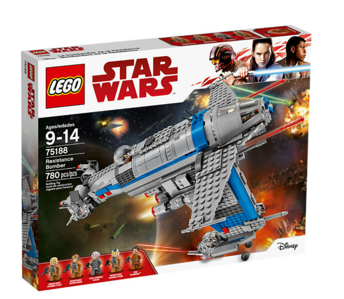 LEGO 75188 Star Wars Resistance Bomber New&Sealed NIB Retired