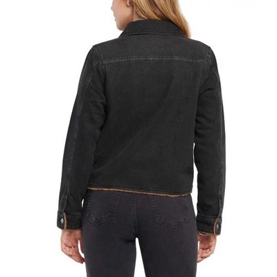Woolrich Women's Trucker Denim Jacket In Black/Large | eBay