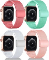 Elastisches Armband Kompatibel Mit Apple Watch Nylon Sport 44Mm-49Mm FüR Iwatch