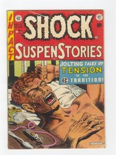 Shock Suspenstories #12 VG 4.0 EC Comic Drug Hypodermic Needle Cover Classic