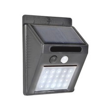 20 LED Solar Outdoor Wireless PIR Motion Sensor Security Rechargeable Wall Light