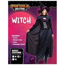 Adult Wicked Purple Witch Halloween Large