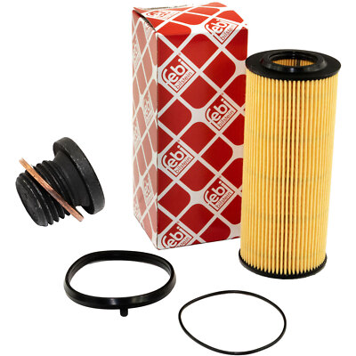 Ölfilter FEBI 38405 + Ölablassschraube für Audi A6 Porsche Cayenne VW Touareg