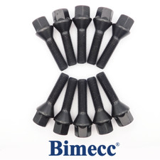 10x M14x1.25 verlängerte Radschrauben 40mm Gewinde für BMW 7er F01 F02 G11 G12