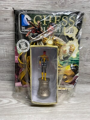 DC Comics Chess Collection SINESTRO 83 Yellow Lantern Hand Painted