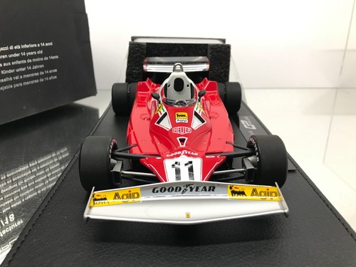 GP REPLICAS GP14F FERRARI F1 312 T2 TWIN WHEELS #11 LAUDA -1:18- HIGH QUALITY IB - Imagen 6 de 10