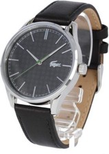 LACOSTE 2011047 Vienna Watch Men's Leather Black