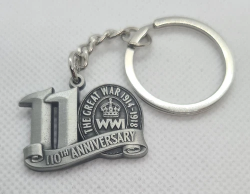 The Great War 110th Anniversary Commemorative Enamel Keyring