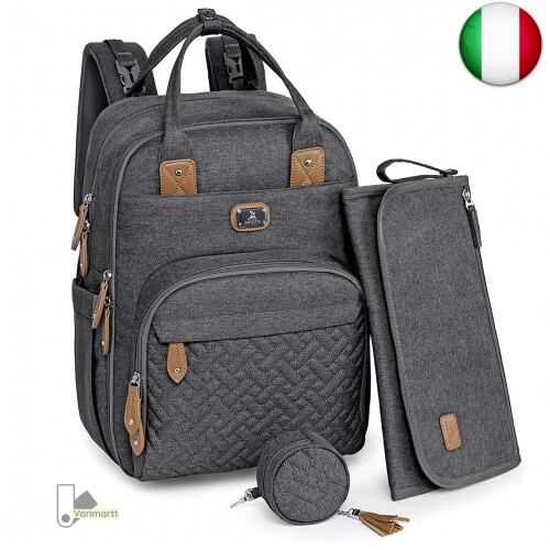 Dikaslon Borsa Zaino Fasciatoio, Zainetto Fasciatoio Grande Multifunzione Borsa