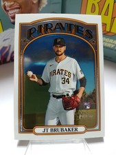 2021 Topps Heritage High Number Chrome #646 JT Brubaker RC 745/999