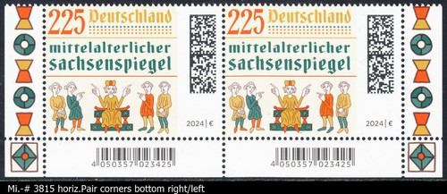 (24/02) BUND FEBRUAR 2024 Mi-# 3811-3813,3814,3815,3816 postfrisch (Auswahl) - Bild 64 von 84