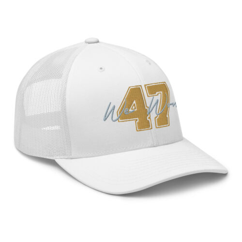 Sombrero de camionero blanco We Won Trump 47 Gold Edition 2024 para hombre mujer - Imagen 3 de 10