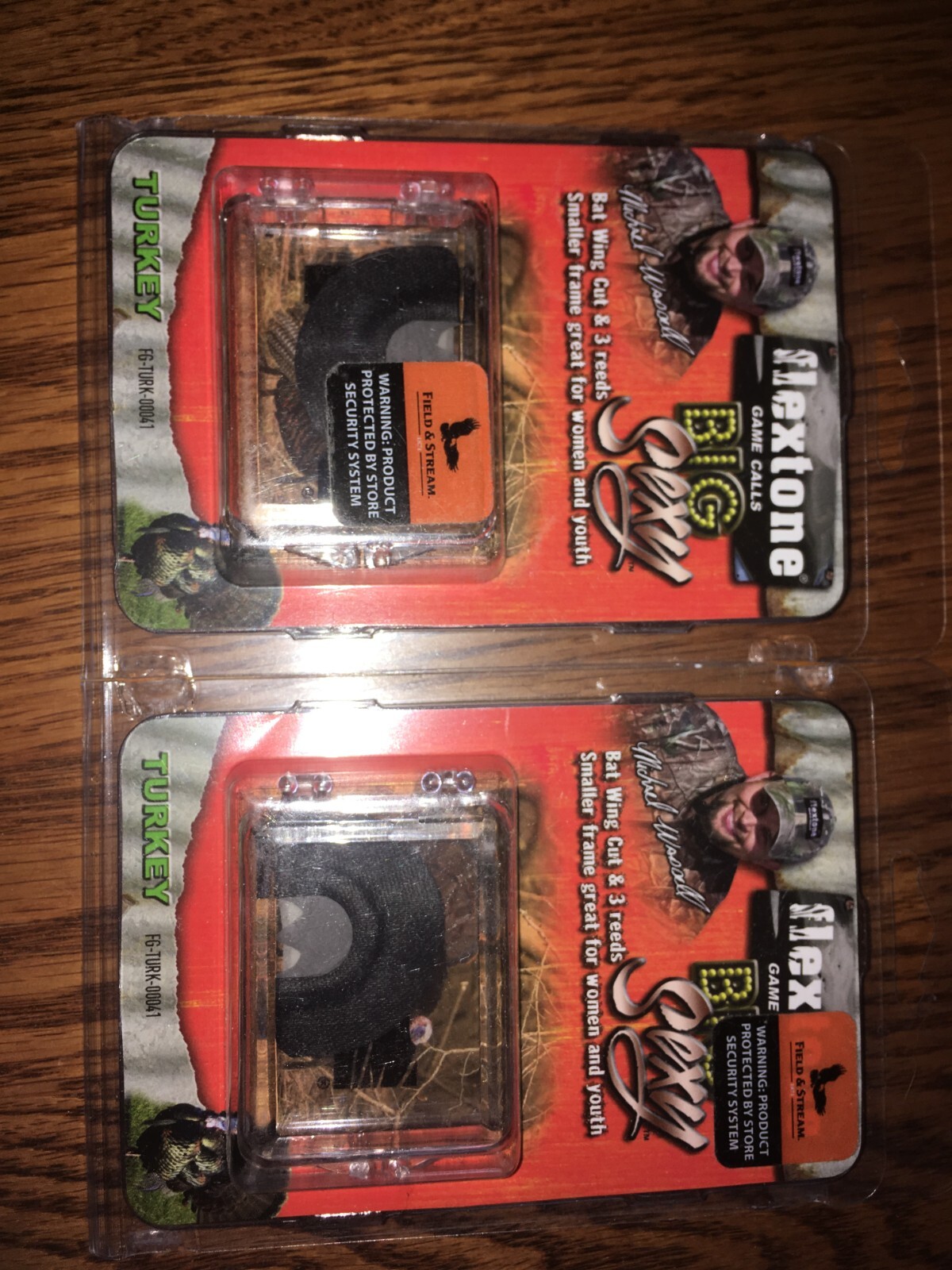 Flextone BIG SEXY Turkey Mouth Call ==LOT of 2 BAT WING CUT=3 REED eBay