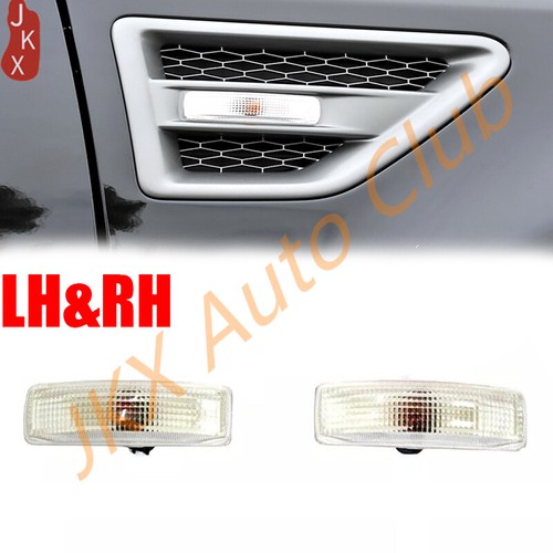 Fit For Land Rover Lr3 4 Freelander 2 04 16 2pcs White Side Repeater Light S Ebay