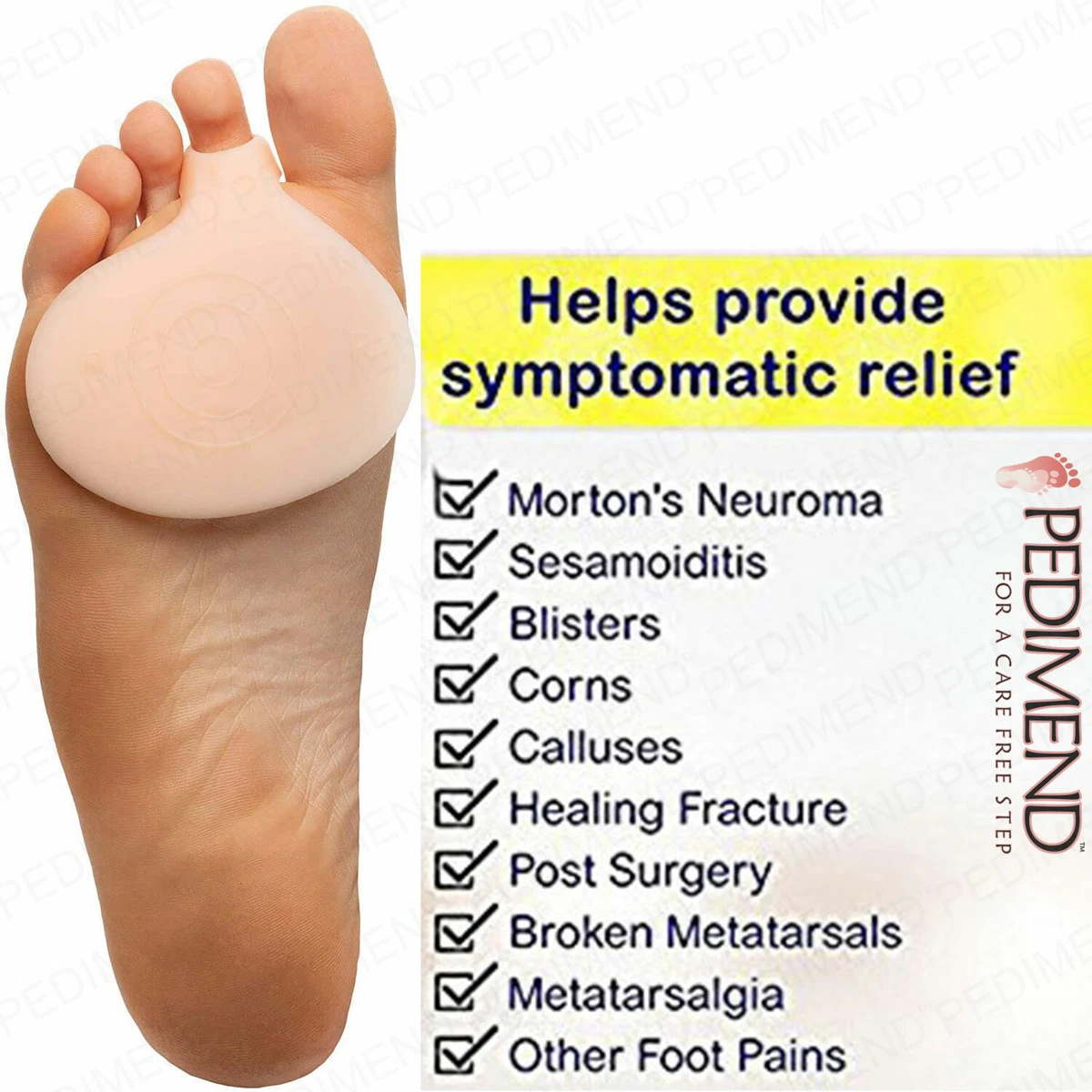 Insoles for calluses deals on ball of foot