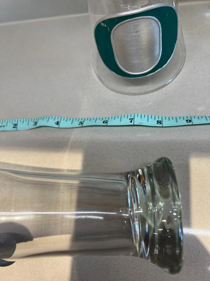 3 vasos de cerveza plateados Oregon Ducks Pilsner Universidad de Oregón NCAA Big Ten Foto 2 de 4