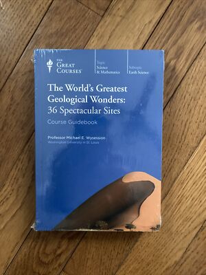 Great Courses: The World's Greatest Geological Wanders ( DVD, 6 DVD + Guidebook)