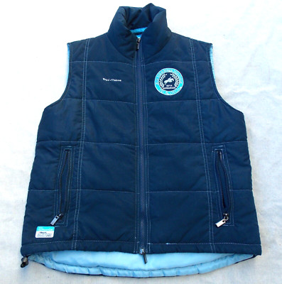 FEI Alltech Women's L Large Vest Blue Equestrian 2014 Normandie Jacket