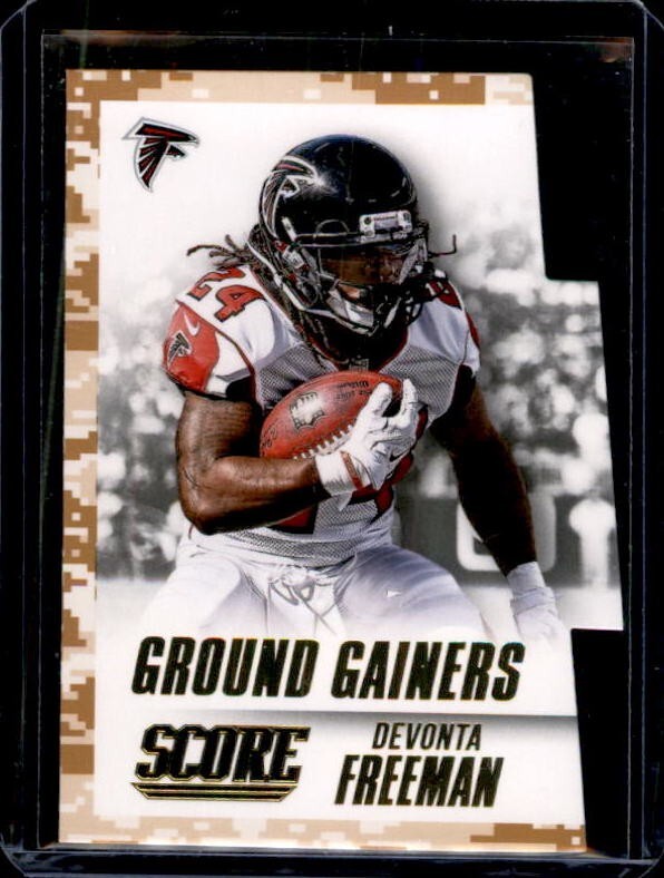 2015 Score - Ground Gainers - Desert Camo #18 - Devonta Freeman