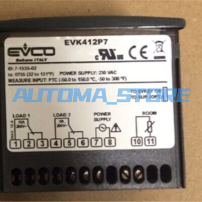 1x For Evco Temperature Controller EVK412P7 wp #AM