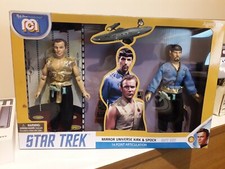 Star Trek Mirror Universe Kirk & Spock 8" Action Figure gift Set by mego mc NEW