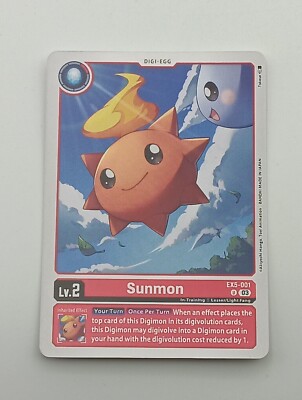 Digimon TCG Einzelkarte Sunmon NM