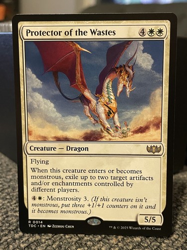Protector of the Wastes NM/M Tarkir Dragonstorm Commander MTG Magic Card