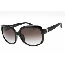 Salvatore Ferragamo Women's Sunglasses Black Plastic Oversized Frame SF739SA 001