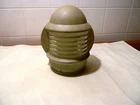 MINT VINTAGE FROSTED / MILK GLASS SHADE WALL MOUNT INDUSTRIAL