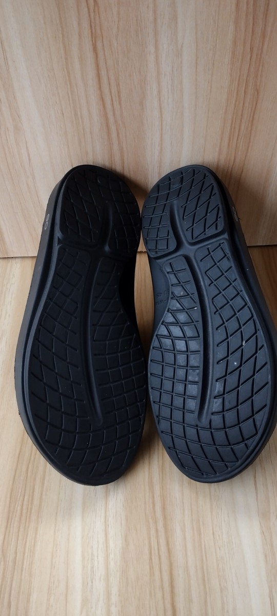 OOFOS OOahh Slide Sandal Size M12/W14/EURO 45 Black | eBay display picture 1