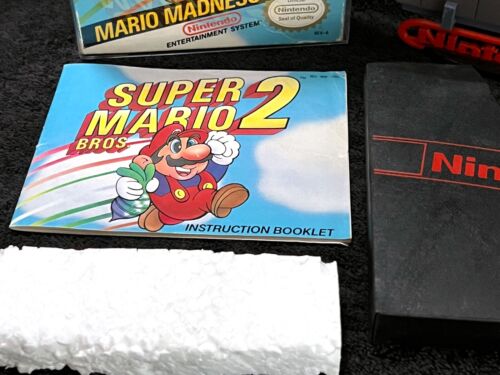 1988 SUPER MARIO BROS. 2 • BOXED • WORKING • VINTAGE NES NINTENDO VIDEO GAMES - Picture 4 of 14