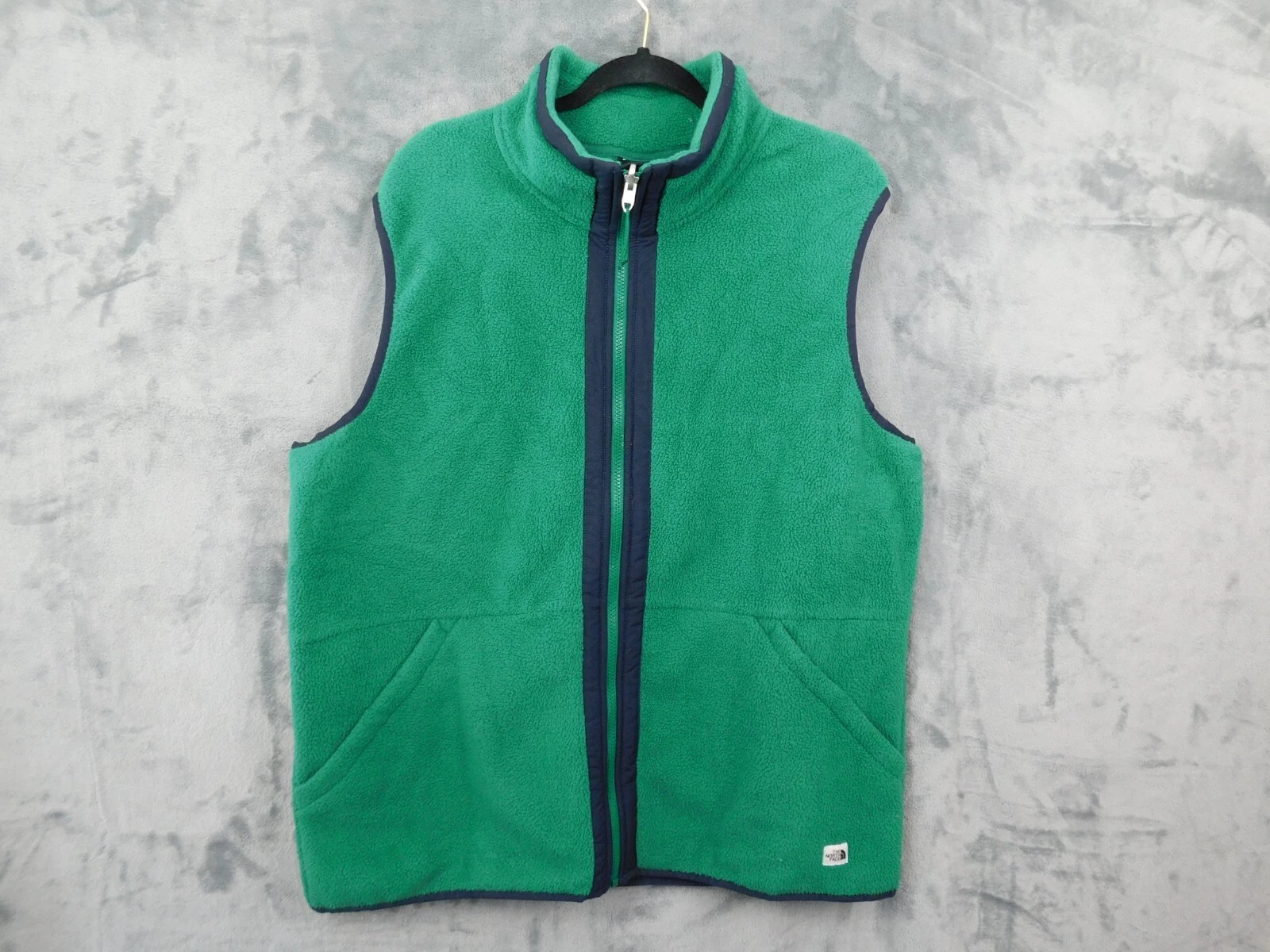 North Face Fleece Vest Mens XL Green Navy Sleeveless Gorpcore Outdoor Hiking
Opens in a new window o