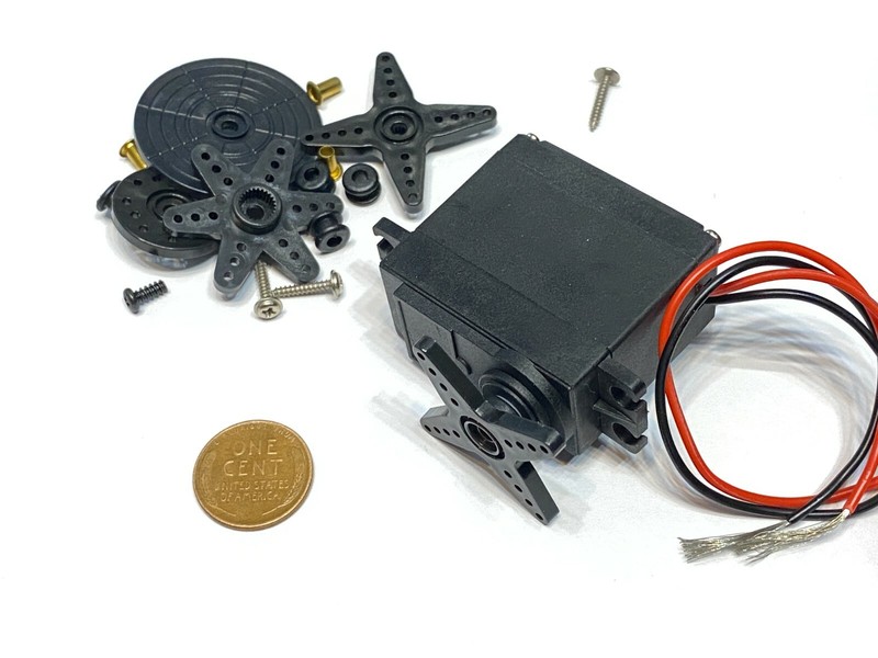 Modified 2 wire servo Gear Torque Motor RC Boat Car Helicopter 3v 2v 4.5v E2