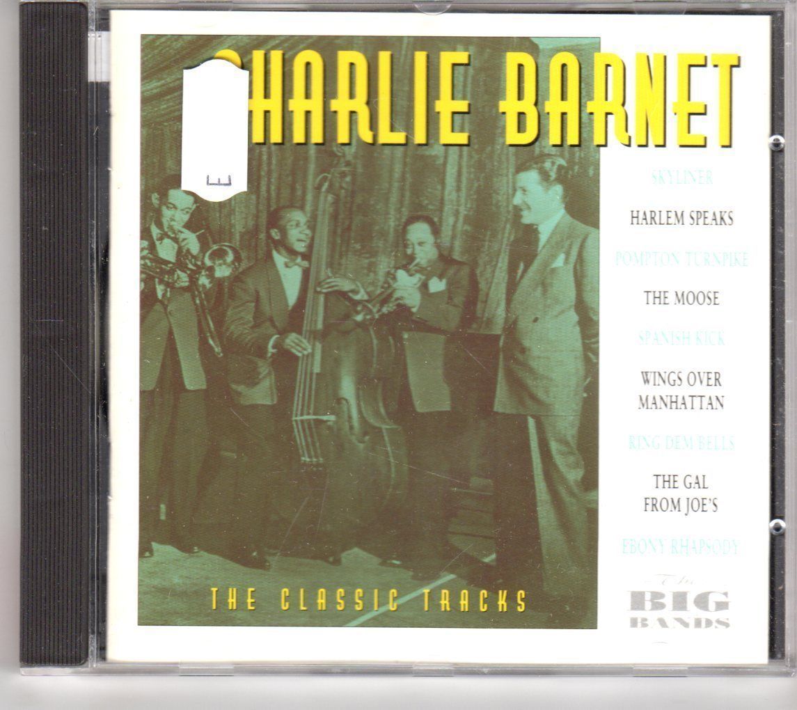 (GM398) The Classic Tracks, The Genius Of Charlie Barnet- 1996 CD
