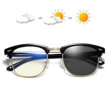 Photochromic Blue Light Glasses Blue Blocking Sunglasses Computer Gaming Protect