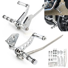 Kit de acoplamiento de palanca de estriberas de control delantero para Harley Dyna Super Glide FXD FXDL