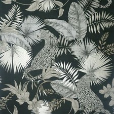 Arthouse Tropical Jungle Palm Leaves Leopard Neutral Modern Wallpaper - 909408