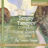 Taneyev String Quart - Taneyev Complete String Quartets 1 Nos. 1 4 - F600Z