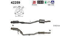 Katalysator FÜR Audi A6 C6 (4F2), Audi A6 C6 Avant (4F5) - AS 42259