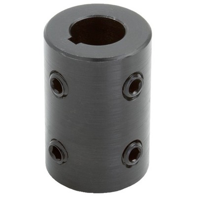 RC062KW4H@90 Rigid Coupling 5/8 Bore 11/4 OD 2 Inch Steel Set Screw