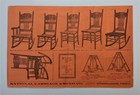 c1890 antique NATIONAL CARRIAGE & REED ad CATALOG BROADSIDE prices cincinnati oh — photo 2