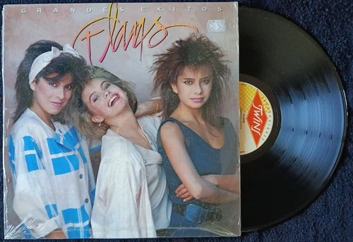 FLANS " GRANDES EXITOS "  SPANISH ISSUE COMPILATION LP 1987