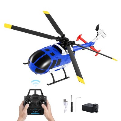 VEVOR RC Helicopter 4 Channel Remote Control Aircraft Toy 6-Axis Gyro Kids