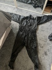 Oxford Rain Seal Waterproof Oversuit Over Suit Black Xl Motorbike Worn Once