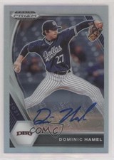 2021 Panini Prizm Draft Picks Silver Prizm Auto Dominic Hamel #PDP81 Auto 0w3