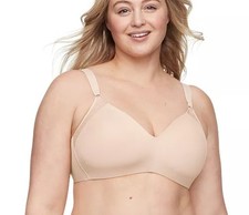 Nwt Warners Bra Cloud 9 Wire Free Bra with Lift RN2771A size 36D Butterscotch